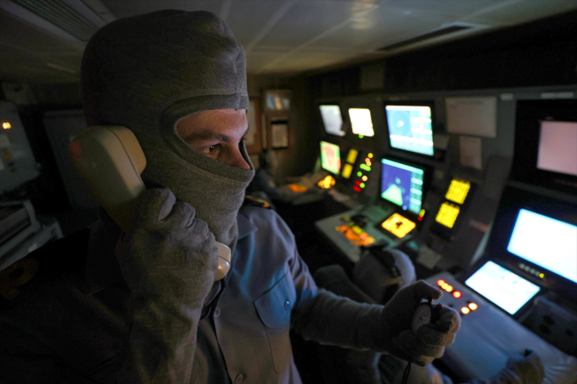 'Mavi Vatan'ın mayın avcıları her an göreve hazır